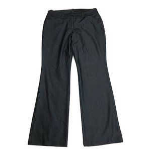 WORTHINGTON Womens Modern Fit Blue Bootcut Pants